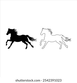 A BEAUTIFUL HORSE 🐴 IMAGE VECTOR.EPS FILE