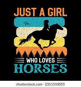 Beautiful horse t-shirt design isolated, jumping horse, silhouette horse running t-shirt design