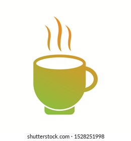 Beautiful Hot tea Vector Glyph icon