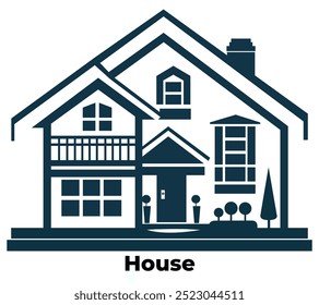 Beautiful House EPS Format 10
