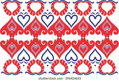 Beautiful hungarian folk art motif
      
