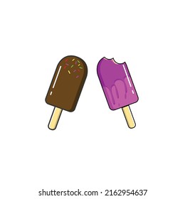beautiful ice cream vector This illustration is so beautiful, use it for anything