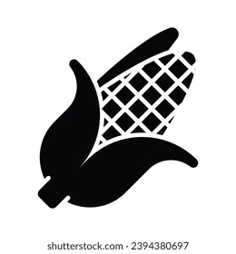 Beautiful icon of corn ready to use, healthy food