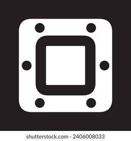 Beautiful icon design shape vector