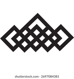 Beautiful icon design using only rectangular size