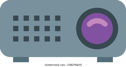 Beautiful icons minimal style designed concept of projector icon 