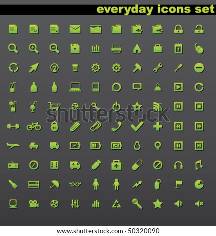 Beautiful icons set