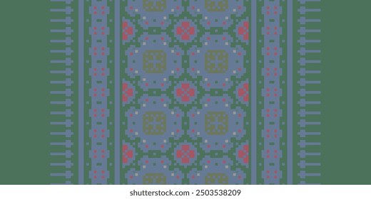 Hermoso patrón étnico ikat. Patrón sin fisuras en estilo tribal, popular y mexicano; arte Abstractas étnico azteca. patrón geométrico sin fisuras en tribal.