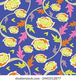 Beautiful Ikat paisley embroidery on white background.geometric ethnic oriental pattern traditional.Aztec style abstract vector illustration