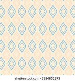 beautiful ikat pattern seamless ethnic repeat tribal traditional style colorful background  modern desing vector illustration