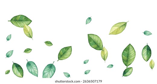 Beautiful  illustration of autumn leaves in vibrant shades, perfect for seasonal designs, nature-themed projects, and artistic backgrounds. Add a touch of natural beauty and elegance to your work.