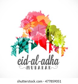 A beautiful illustration of eid-al-adha celebration background.