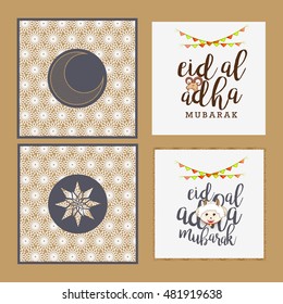 A beautiful illustration of eid-al-adha celebration background.