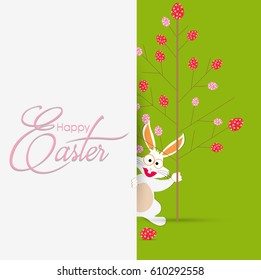Beautiful illustration or greeting card for Easter.