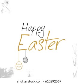 Beautiful illustration or greeting card for Easter.