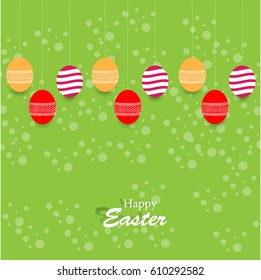Beautiful illustration or greeting card for Easter.