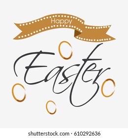 Beautiful illustration or greeting card for Easter.
