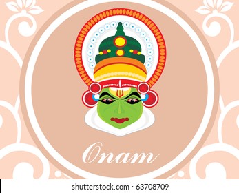 beautiful illustration for happy onam, wallpaper for onam