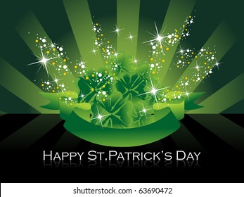 beautiful illustration for happy st. patrick's day