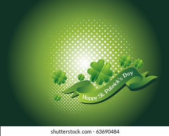 beautiful illustration for happy st. patrick's day