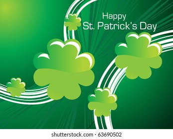 beautiful illustration for happy st. patrick's day