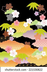 beautiful illustration of Japan