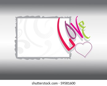 beautiful illustration for romantic valentine day