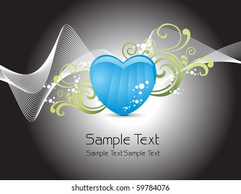 beautiful illustration for romantic valentine day
