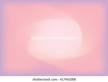 Beautiful illustration with smooth waves and serenity background