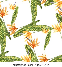 Beautiful illustration for textile design. Flower background. Fashion floral print. Decorative print. Watercolor drawing. Daisy flower drawing.