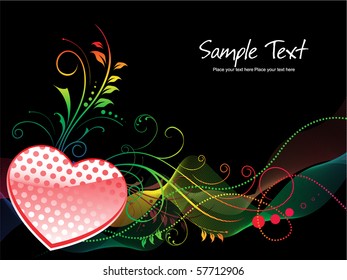 beautiful illustration for valentine day