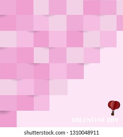 beautiful illustration vector , a lover, couples 's  in a balloon flying in the sky with happiness ,for background.