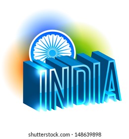 beautiful indian flag background design
