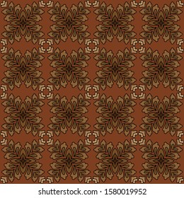 beautiful Indian motif seamless pattern. floral seamless pattern for textile, fabric, wrapping