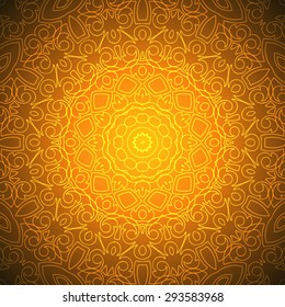 Beautiful Indian Pattern Design (EPS10 Vector)
