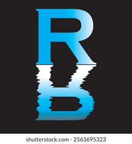 Beautiful Initial Letter R Logo Design
