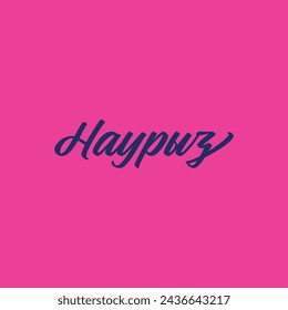 Beautiful inscription Nauryz, calligraphic text, holiday in Kazakhstan, Nauryz inscription
