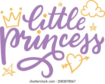 1,299 Little princess inscription Images, Stock Photos & Vectors ...