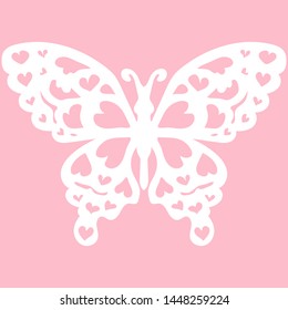 beautiful insect butterfly nature vector