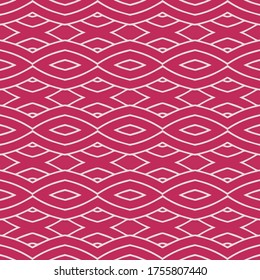 Schöner interlactierter abstrakter geometrischer Vektordesign-Hintergrund. Ideal für Schrottbuchungen, stationäre, verpackte, Textil- und Wohnungsdekorationen.