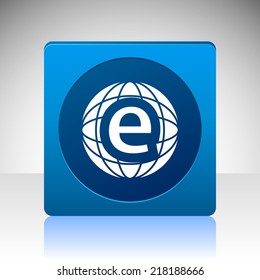 Beautiful Internet web icon