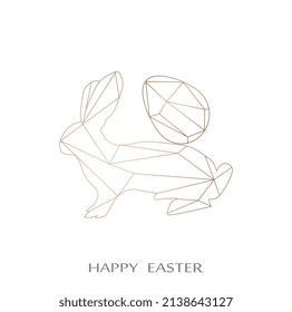 Beautiful invitation card with colorful easter on white background for decoration design.