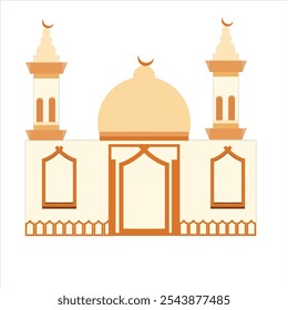 BEAUTIFUL ISLAMIC ARCHITECTURE MOSQUE VECTOR