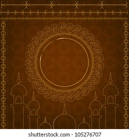 Beautiful Islamic Background. Jpeg Version Also Available In Gallery.