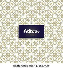 Beautiful islamic floral seamless pattern.