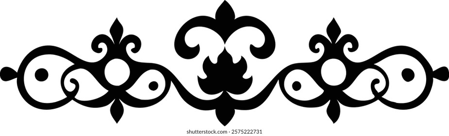 Beautiful Islamic ornament design featuring intricate geometric patterns and elegant arabesque elements, perfect for decorative projects, graphic design, and cultural artwork. islamic, ornament

