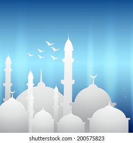 beautiful islamic vector design background