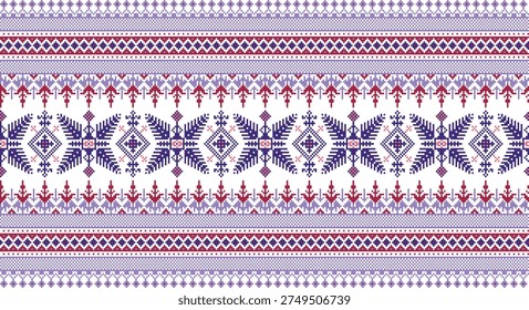 Beautiful Jamdani Saree Pattern Close Up – Traditional South Asian Textile Design