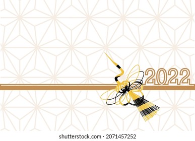 Beautiful Japanese pattern background illustration