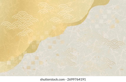 Beautiful Japanese pattern design illustrations
